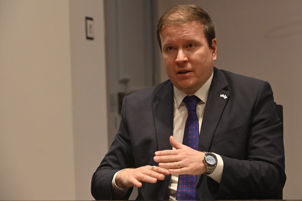 Ville Tavio, ministro de Comercio Exterior y Desarrollo de Finlandia