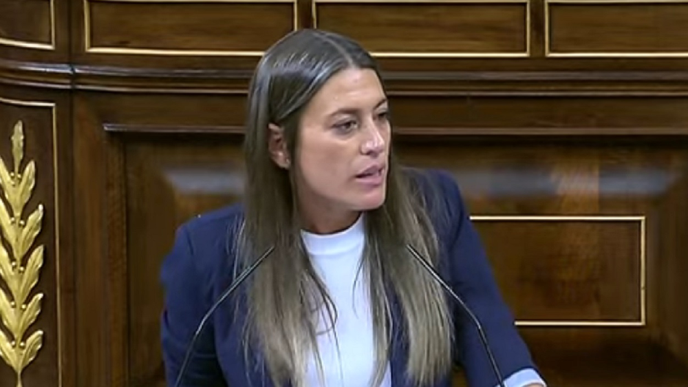 Miriam Nogueras, portavoz de Junts en el Congreso.