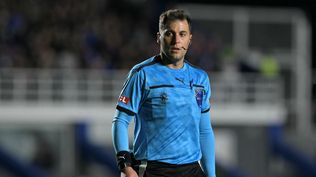 Gustavo Tejera en el partido San Lorenzo vs Atlético Mineiro &nbsp;