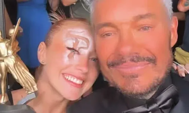 Acosta al convertirse en ganadora de la nueva edición del Bailando