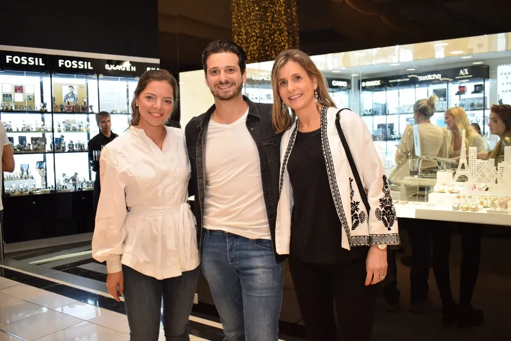 Inés Ferres, Alain Ferman y Karina Scher