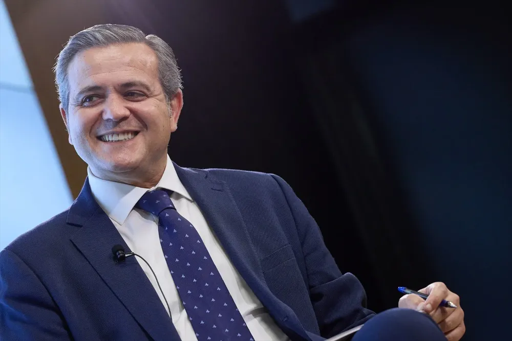 El consejero de Vivienda, Transportes e Infraestructuras de la Comunidad de Madrid, Jorge Rodrigo Domínguez,