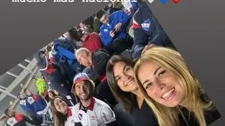 Lorena Perrone en el Monumental