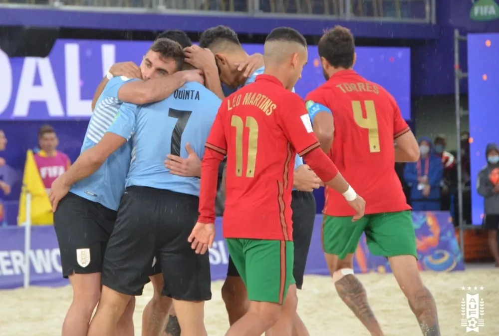 Uruguay venció a Portugal y se despachó con 7 goles