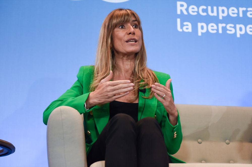 La esposa del presidente Pedro Sánchez, Begoña Gómez. Europa Press