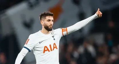 Rodrigo Bentancur fue el capitán en la victoria de Tottenham Hotspur por la FA Cup