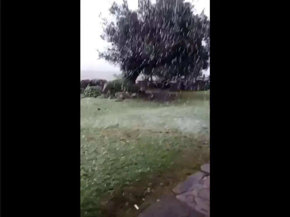 Temperaturas bajo cero y graupel