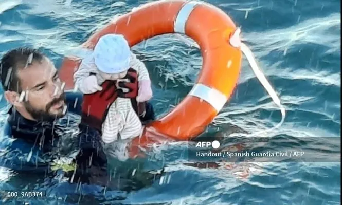 Guardia Civil encargado del rescate