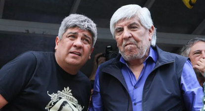 Pablo y Hugo Moyano. Expectativa por la paritaria de camioneros.&nbsp;