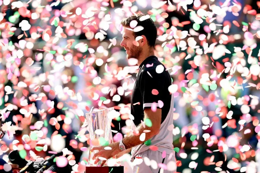 Juan Martín Del Potro ganó su primer Masters 1000 al vencer a Federer en Indian Wells