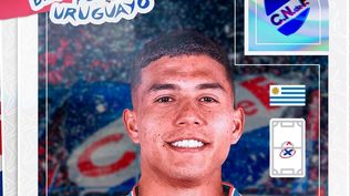 Baltasar Barcia fue presentado en Nacional