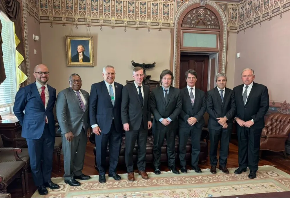 Javier Milei se reunió con Jack Sullivan y Juan González en la Casa Blanca
