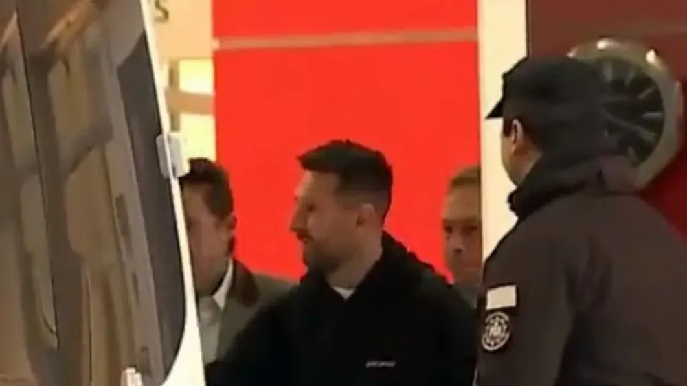 Lionel Messi ya está en Argentina