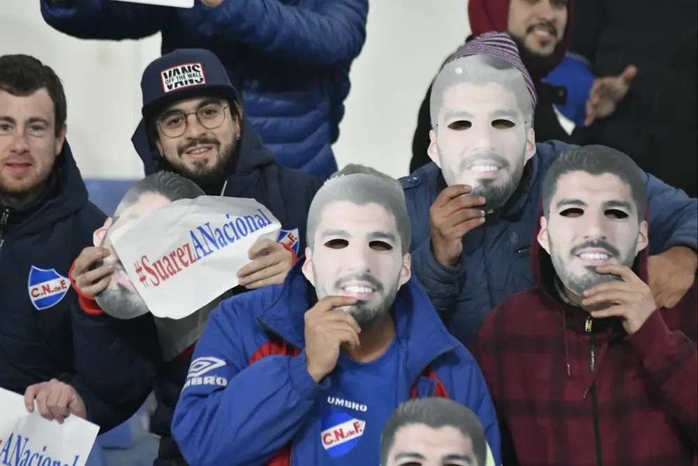 Los hinchas de Nacional