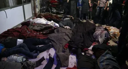 Imágenes provistas por Cascos Blancos de Siria