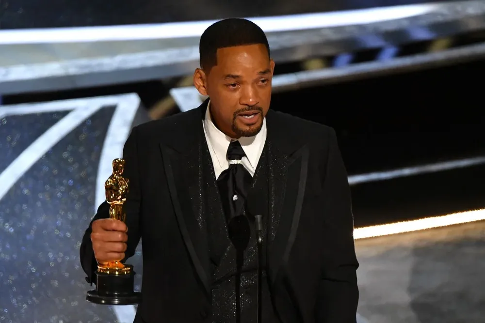Will Smith en la ceremonia de los Oscar 2022