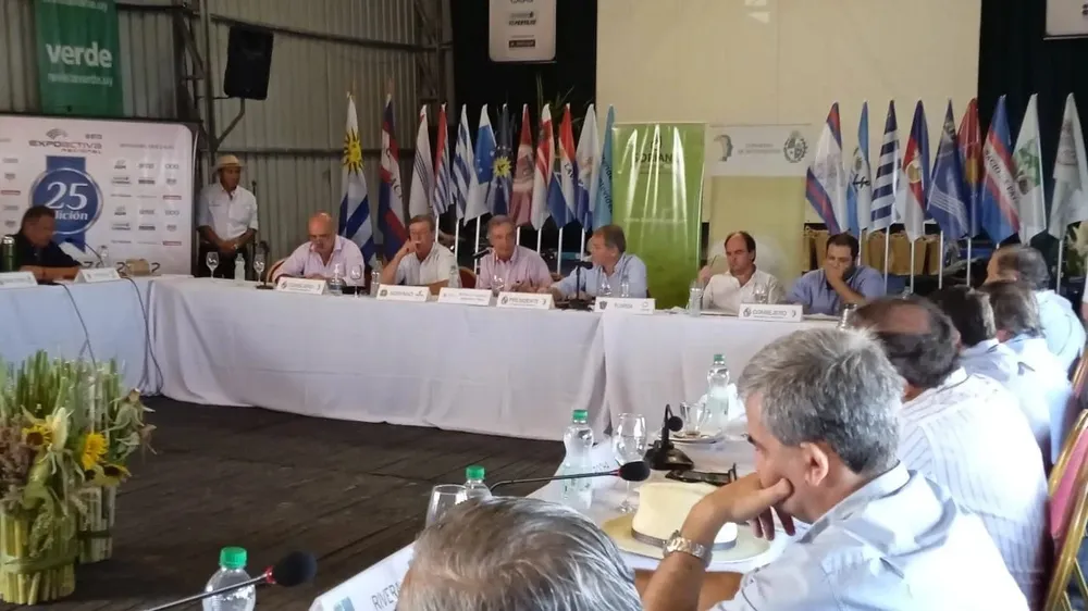 Mattos anunció la noticia en la Expoactiva Nacional 2022.