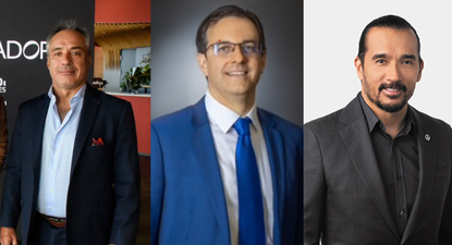 Alejandro Ruibal, Alexandre Carreteiro y Stephan Gratziani