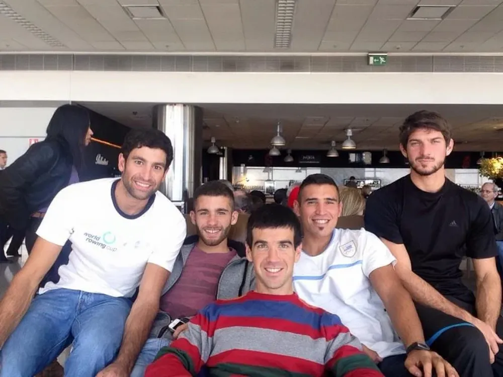 Emiliano Dumestre, Bruno Cetraro, Rodolfo Collazo, Jhonatan Esquivel y Mauricio López