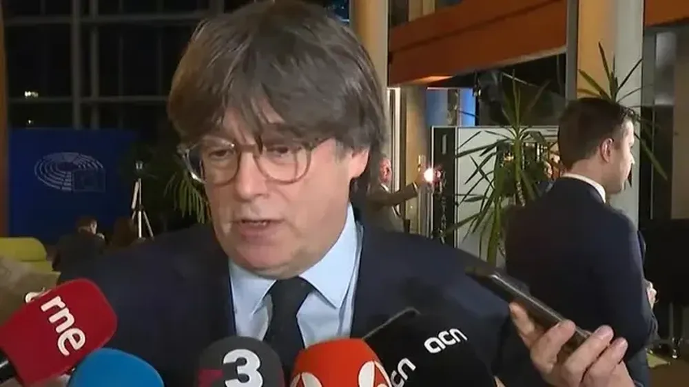 Carles Puigdemont, ex presidente de Cataluña fugado de la justicia de España.