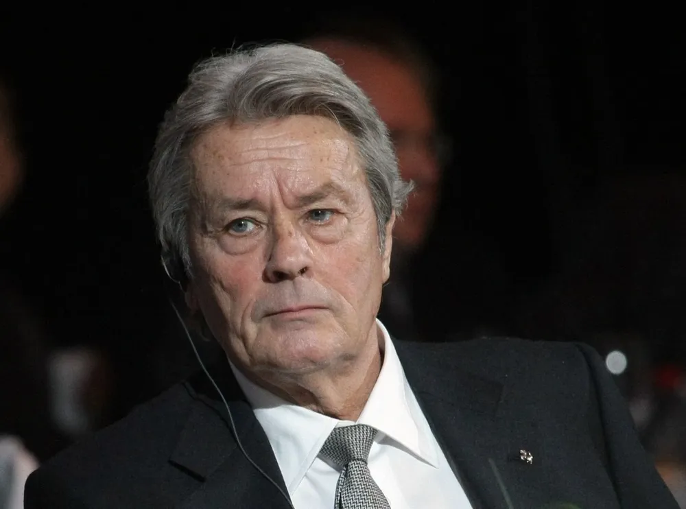 Alain Delon. Foto de archivo