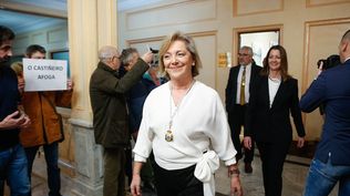 Paula Alvarellos, alcaldesa de Lugo.