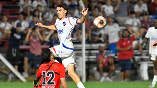 Tomás Verón Luppi y Pedro González en Cerro Largo vs Nacional