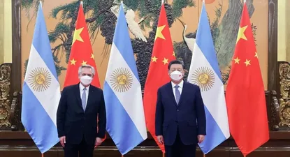 Argentina y China acaban de intercambiar las copias del memorándum de entendimiento.