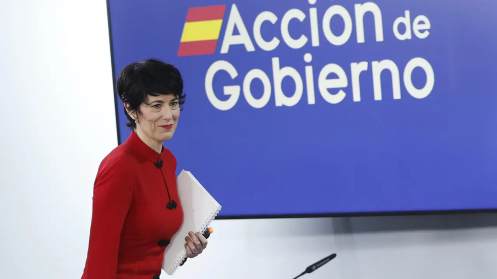 La ministra de Inclusión, Seguridad Social y Migraciones y nueva portavoz del Gobierno, Elma Saiz. EFE.