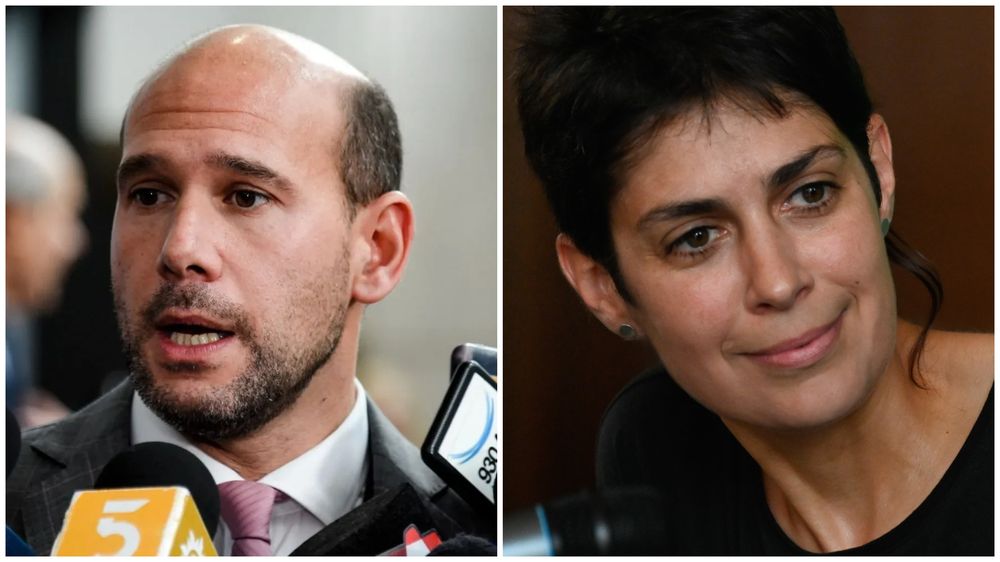 Martín Lema y Verónica Piñeiro