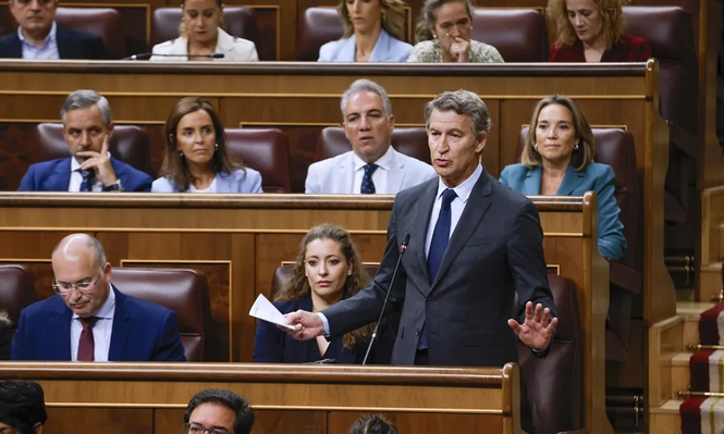 Feijóo arremete contra Pedro Sánchez: Pactaría hasta con Netanyahu por seguir en el poder