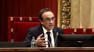 Josep Rull, presidente del Parlament catalán.