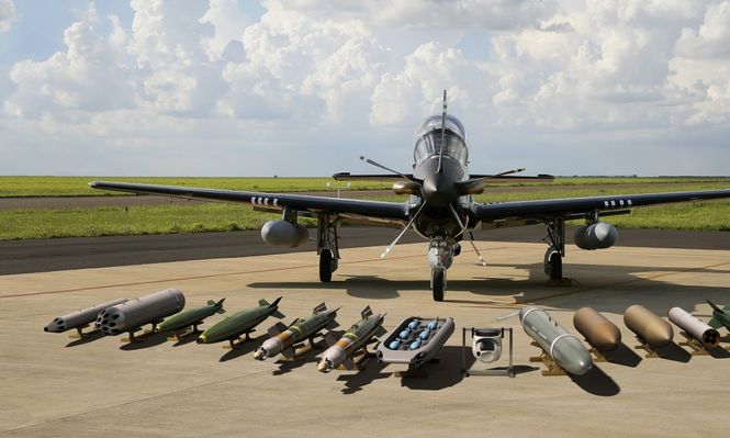 Cómo son los dos nuevos aviones de combate que suma Uruguay | Armamento inteligente y turbohélice ligero de ataque