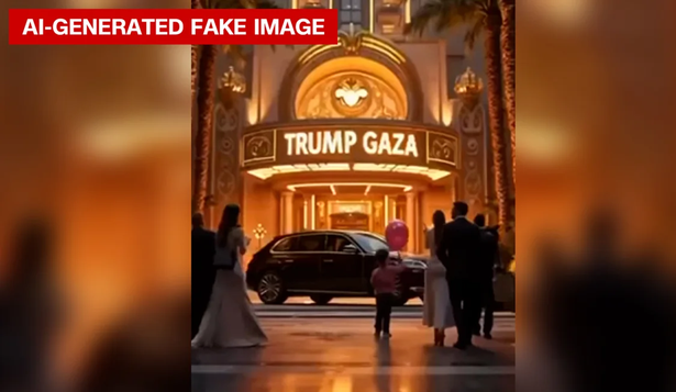 Trump quiere transformar Gaza en un resort turístico y usa un video hecho con IA para vender su plan