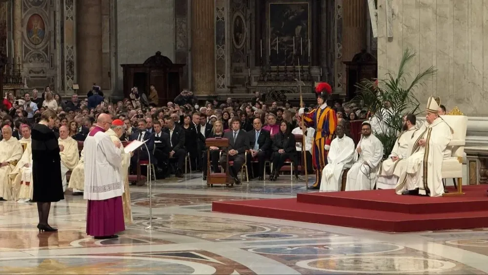 El Papa Francisco canonizó a Mama Antula, la primera santa argentina