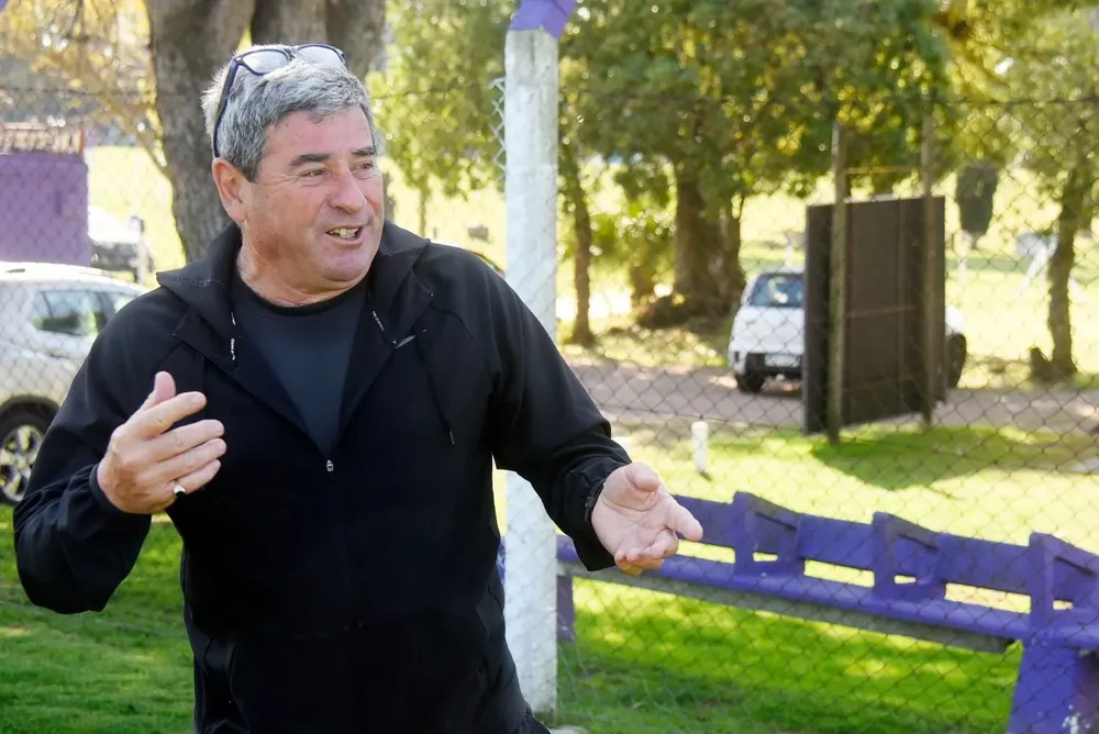 Rudy Rodríguez en la actualidad, en el Complejo Pichincha