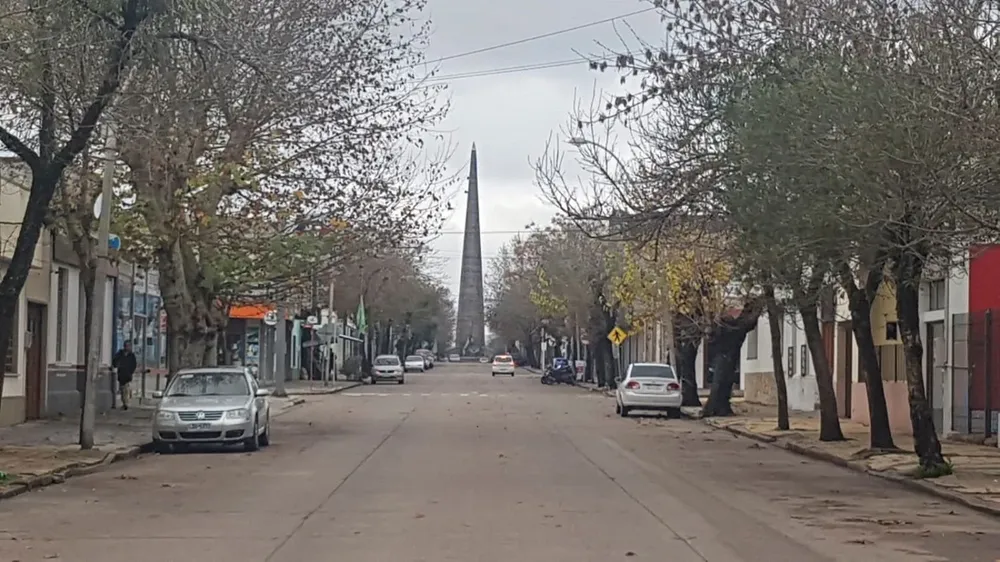 Calles vacías en Treinta y Tres luego de que se confirmaran los primeros casos
