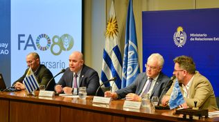 Uruguay - acto conmemorativo de los 80 años de la FAO.
