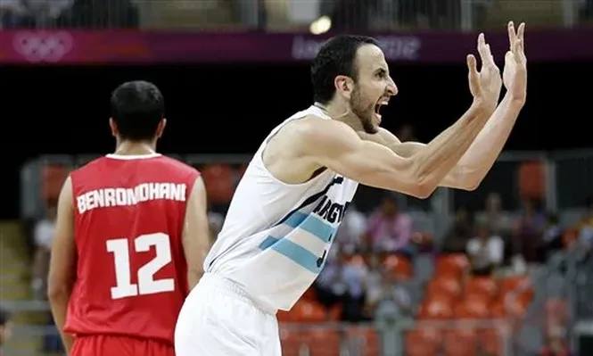 Ginobili encendido da la victoria argentina