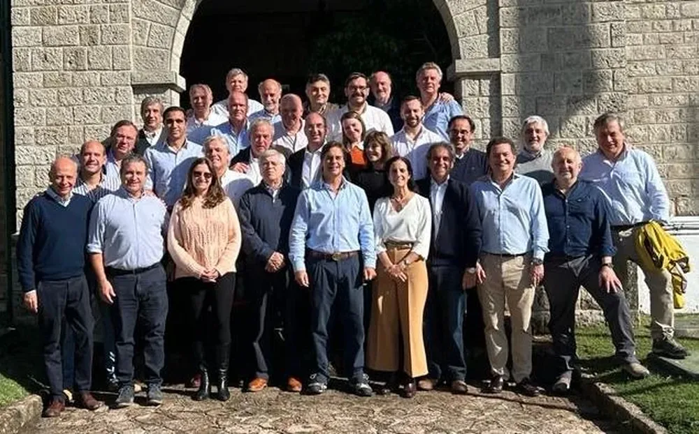 El gabinete se reunió en Anchorena