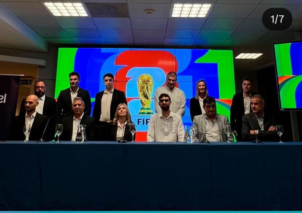 El equipo de Canal 5 para las transmisiones del Mundial