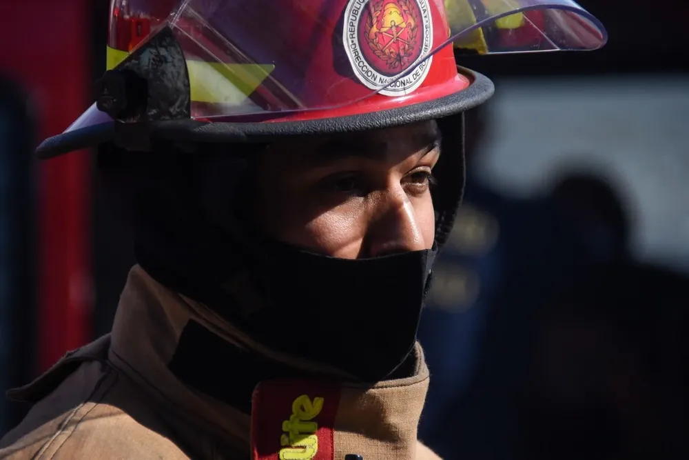 Incendio en Capurro