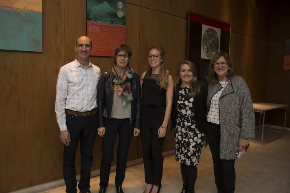 Alfredo Kaunzinger, Heidi Forneck-schulz, Lorena Schmidt, Adriana Cladera y Alejandra Brianza