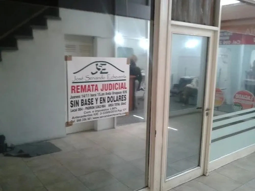 El bien inmueble tiene un área de superficie de 36 mts2.