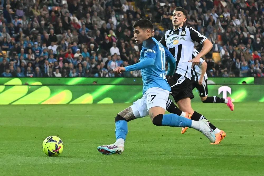 El Nápoli empató con Udinese pero igual fue campeón