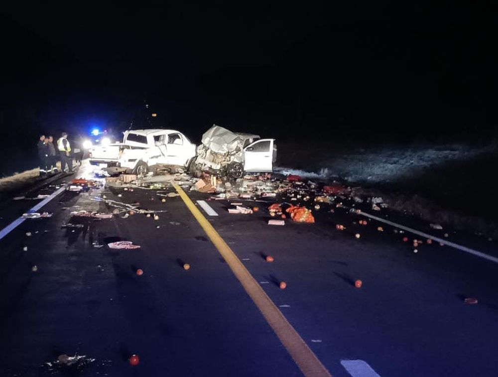 Así terminaron las dos camionetas que fueron encontradas sin ocupantes en Rivera