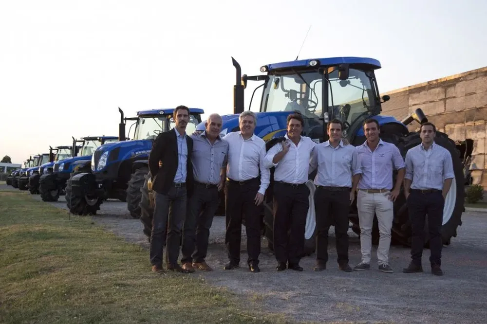 El presidente global de New Holland se llevó una muy buena impresión de Uruguay.