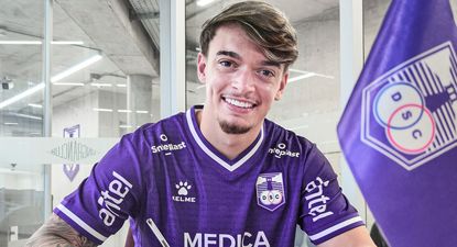 Valentín Rodríguez firmó contrato con Defensor Sporting