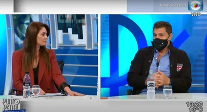 El cruce entre Juan Ramón Carrasco y Ana Inés Martínez