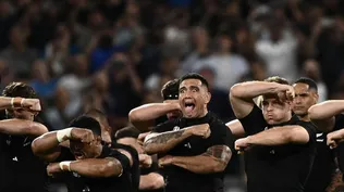 Archivo: el haka de los All Blacks ante Francia